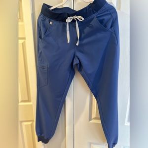 Figs Zamora Joggers Winning Blue Small Gently Worn Good Condition